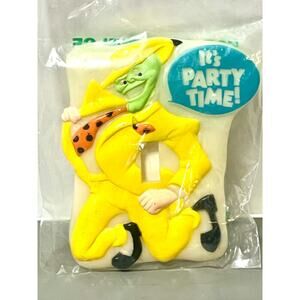 1995 The Mask Its Party Time Light Switch Plate NEW